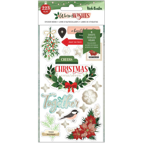 Vicki Boutin - Sticker Book - Warm Wishes