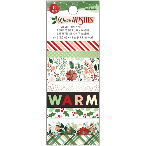 American Crafts - Vicki Boutin Washi Tape - Warm Wishes