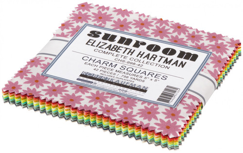 Robert Kaufman Fabric Precuts - Charm Pack - Sunroom by Elizabeth Hartman