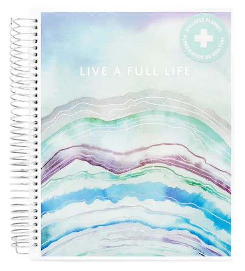 Recollections - 2021 - 2022 Medium Live a Full Life Planner - 18 Months (Dated, Vertical - Wellness)