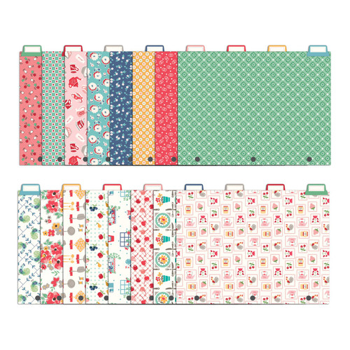 Riley Blake Designs - Lori Holt of Bee in My Bonnet - Cook Book Binder Dividers