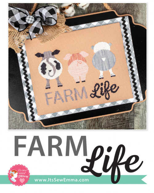 It's Sew Emma - Cross Stitch Pattern - Farm Life