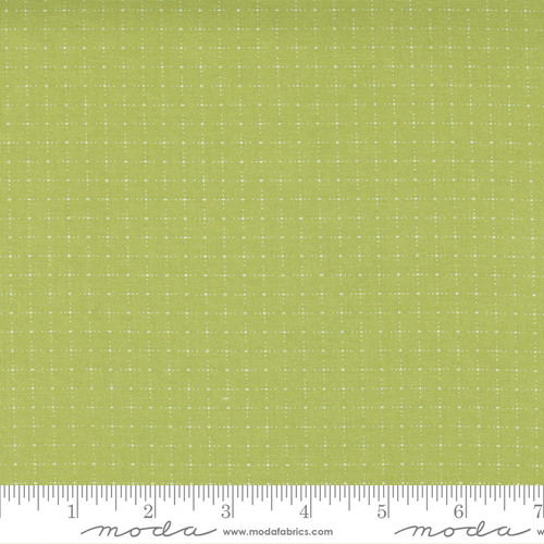 Moda Fabric - Beautiful Day - Corey Yoder - Star Gazing Blender Check Pistachio #29136 26