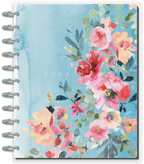 ***IMPERFECT*** The Happy Planner - Me and My Big Ideas - Big Happy Planner - 2022 Seasonal Watercolor - 12 Months (Dated, Vertical)