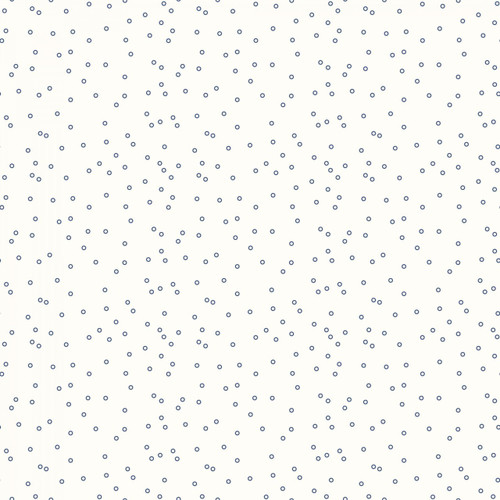 Riley Blake Fabric - Bee Backgrounds by Lori Holt - Circle Blue #C6384R-BLUE - BOLT END 35cm