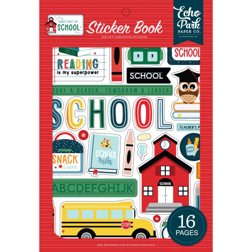 Echo Park Sticker Book - First Day Of School