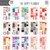 Me and My Big Ideas - The Happy Planner - Value Pack Stickers - Color-Coordinated Sheets (#1050)