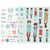 My Prima Planner - Julie Nutting - Monthly Stickers - 2 Pack - January