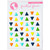 Freckled Fawn - Enamel Stickers - Colorful Triangles