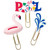 Fancy Pants - Poolside Paper Clips - Set of 3