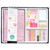 Heidi Swapp - Color Fresh Memory Planner - Journal Box Kit - Pink Glitter