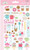 Doodlebug Designs - Mini Cardstock Stickers - Cream & Sugar - Mini Icons