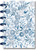 The Happy Planner - Me and My Big Ideas - Mini Happy Notes™ - Blue Florals (Dotted Lined)