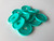 Plastic Planner Discs - Medium (35mm) - Teal - Set of 11