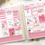 Craft Smith - Capitol Chic Designs - Sticker Book - Pink & Coral Weekly Layout
