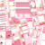 Craft Smith - Capitol Chic Designs - Sticker Book - Pink & Coral Weekly Layout
