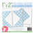 It's Sew Emma - Quilt Block Foundation Paper - 1" x 2" Flying Geese