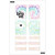 The Happy Planner - Me and My Big Ideas - Big Happy Note - Pastel Tie-Dye (Dot Lined)