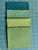 Riley Blake Fabric - Bee Cross Stitch - Lori Holt - Fat Quarters - Greens - Set of  4