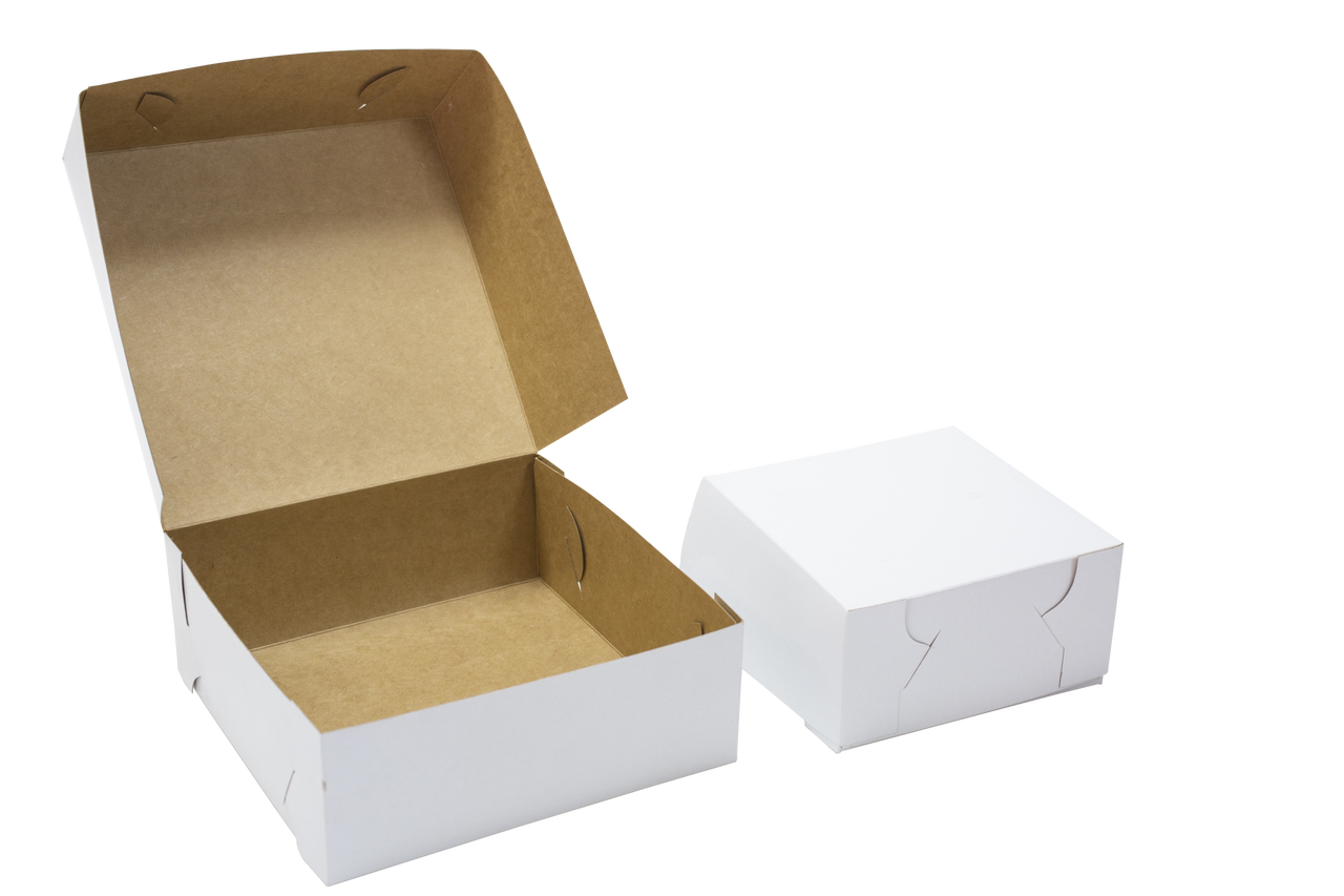 10x10x4" Cake box Packwell Australia