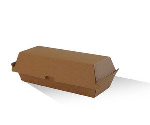 Enviroboard Hotdog box Brown