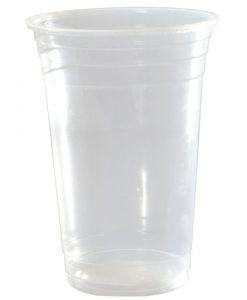 18oz clear cups