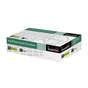 Vinyl Clear gloves powder free