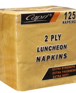 Luncheon Napkins Yellow 2ply