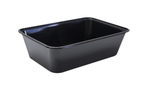 1000ml Rectangular Black base