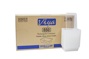 650ml Rectangular base