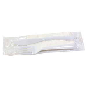 Fork Knife Napkin cutlery pack