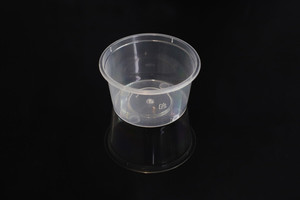 Plastic sauce containers