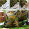 Jessica Simpson drawstring cinch bag camo
