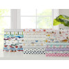 Kute Kids 3-Piece Ultra Soft Baby Dinosaurs Multicolor Microfiber Woven Sheet Set, Twin