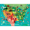 1,000-PIECE PUZZLE: The 1,000-piece United States jigsaw puzzle is perfect for kids and those young at heart ages 8 to 99 and up. The finished puzzle measures 27” x 20” and is fun for the entire family to complete together.