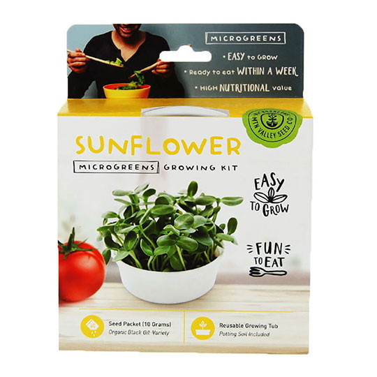These single serve mini microgreens kits are a fun and inexpensive way to start growing microgreens.
