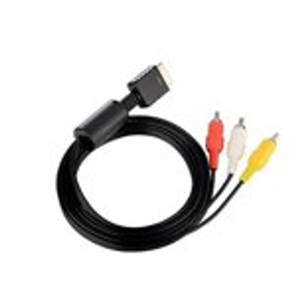 6 Feet RCA AV Audio Video Composite Cable Cord for Sony PS1 PS2 PS3 PS3 Slim [video game]