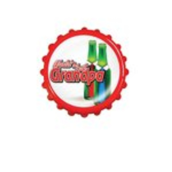 "GREEN RHINO World's Best Grandpa Bottle Opener, 3.2 Inch"