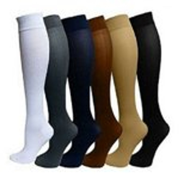 (4 Pairs) Compression Socks Stockings Graduated Support Men's Women's (S-XXL)
