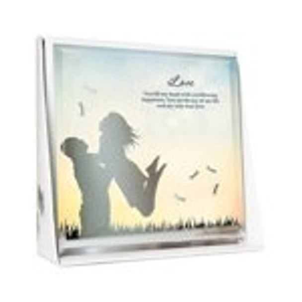 Silver Silhouette Love