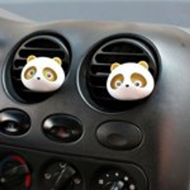 4Pc Auto Dashboard Air Freshener blink Lovely Panda Perfume Diffuser for Car WKC