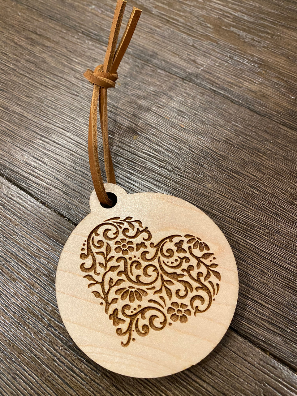 Fancy Heart Ornament