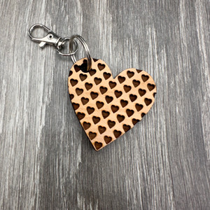 Heart Keychain - Mini Hearts Heart Keychain - Mini Hearts
