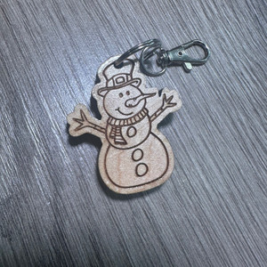 Snowman Keychain Snowman Keychain