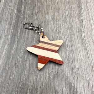 Star Keychain - Colorful