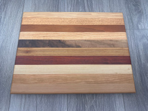 Large Ten Stripe Cutting Board (12X16) Large Ten Stripe Cutting Board (12X16)