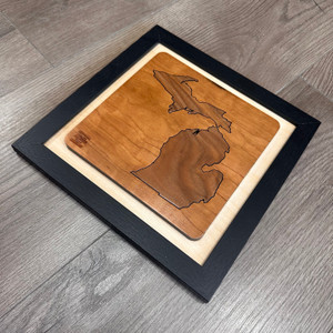 Woods Of Michigan (8"X8") (Two Woods) - Design 3