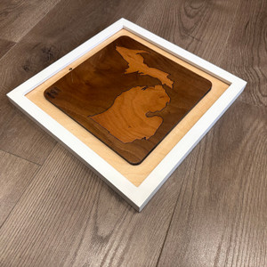 Woods Of Michigan (10"X10") (Two Woods) - Design 3 Woods Of Michigan (10"X10") (Two Woods) - Design 3