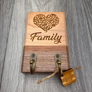 "Family" Key Holder (2 Hook) "Family" Key Holder (2 Hook)