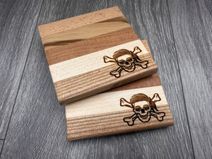 Pirate Skull Coasters Pirate Skull Coasters
